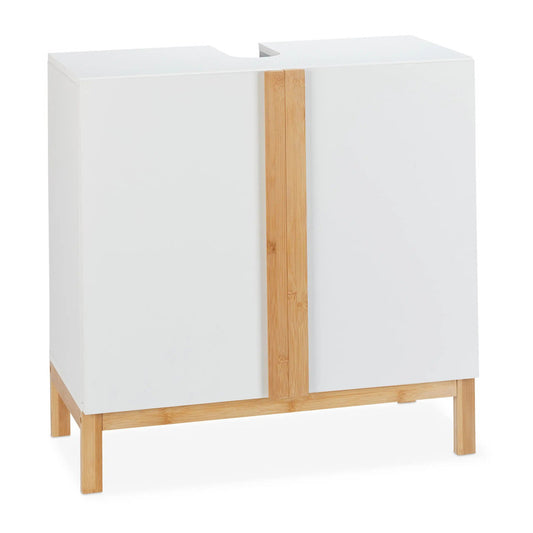 Roliax White Washbasin Cabinet