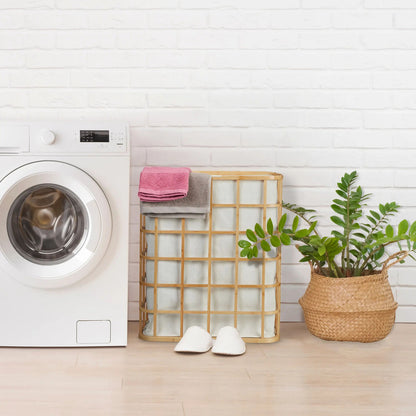 Darelax Bamboo Laundry Basket