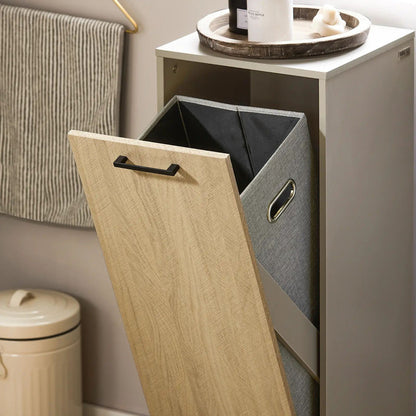 Yiobuin Laundry Cupboard with Laundry Bag